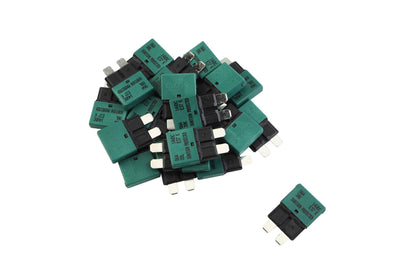 GLOSO E37 Auto (T1) Reset Low Profile ATC/ATO Circuit Breakers Fuse 20 Pack (3A-30A)