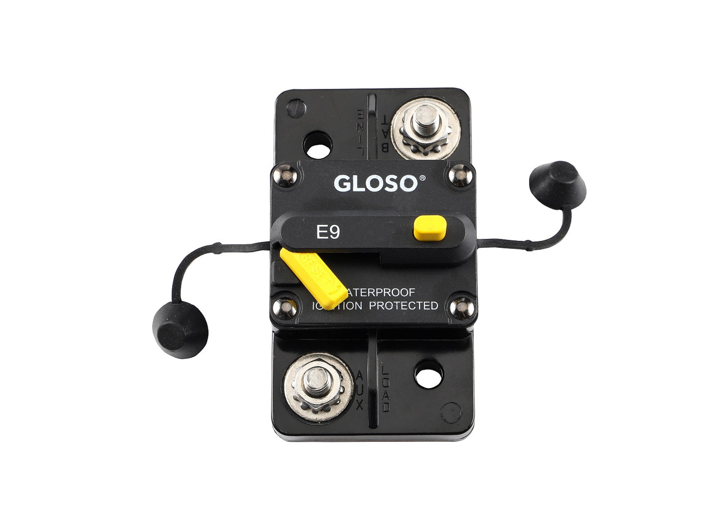 GLOSO E93 T3 Extended Surface Mount 1/4"&3/8" Diagonal Stud Circuit Breaker (25A-200A)