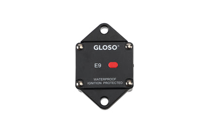 GLOSO E94L LED Indicator Panel Mount T1 Auto Reset Circuit Breaker (100A-200A)