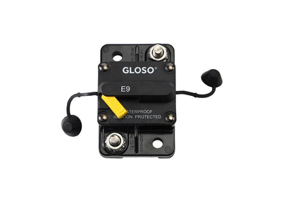 GLOSO E98 T3 Manual Reset Waterproof IP67 1/4" Stud Circuit Breaker (30A-150A)