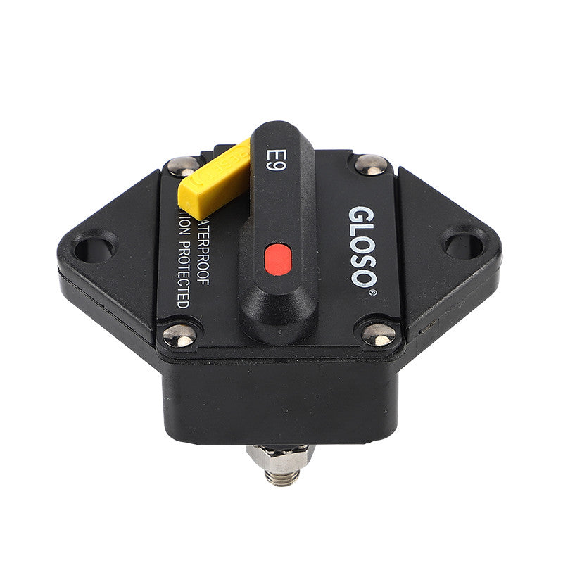 GLOSO E9Q T3 with Recessed Push Button Panel Mount IP67 Circuit Breaker  (25A-150A)