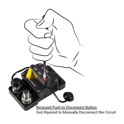 GLOSO E9T T3 with Recessed Push Button Side by Side Stud Circuit Breakers (60A-200A)